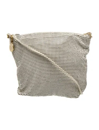 Pre-owned Whiting & Davis Metal Messenger Bag In Neutral