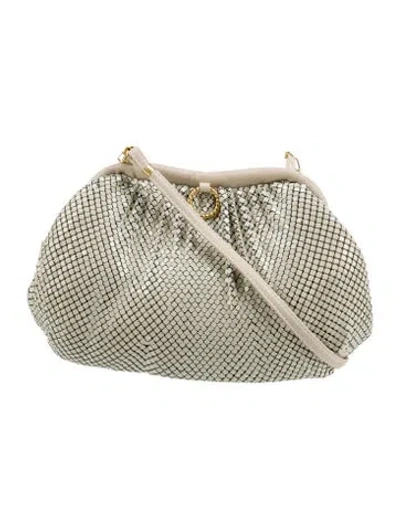 Pre-owned Whiting & Davis Metal Minaudière In Multi