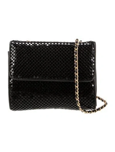 Pre-owned Whiting & Davis Metal Shoulder Bag In Blue