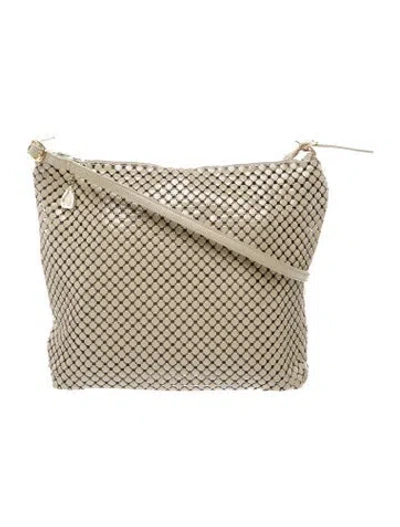 Pre-owned Whiting & Davis Metal Shoulder Bag In Neutral