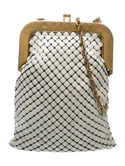 Pre-owned Whiting & Davis Metal Shoulder Bag In Neutrals