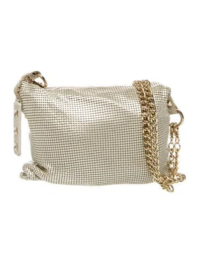 Pre-owned Whiting & Davis Metal Shoulder Bag In Neutrals