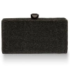 Whiting & Davis Olivia Crystal Top Minaudiere In Black