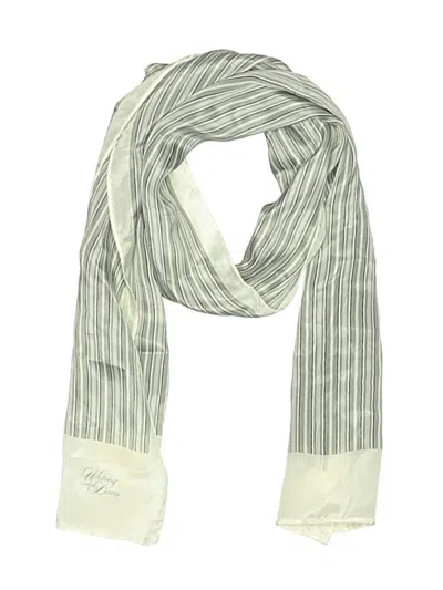 Pre-owned Whiting & Davis Scarf In Ivory