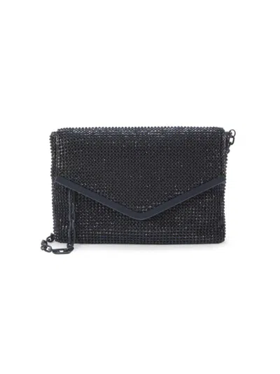 Whiting & Davis Women's Dorothy Embellished Envelope Crossbody Bag In Blue