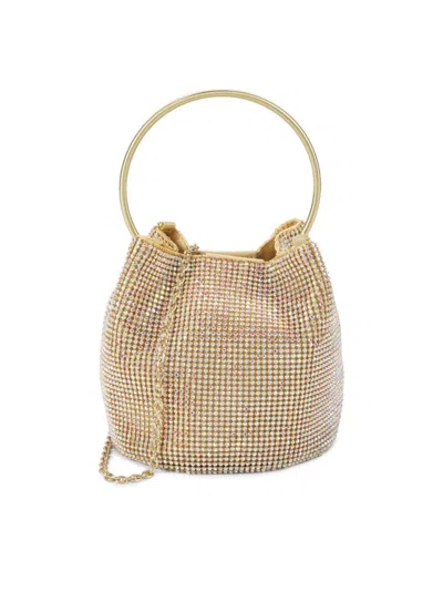 Whiting & Davis Women's Studded Bracelet Bucket Bag In Aurora