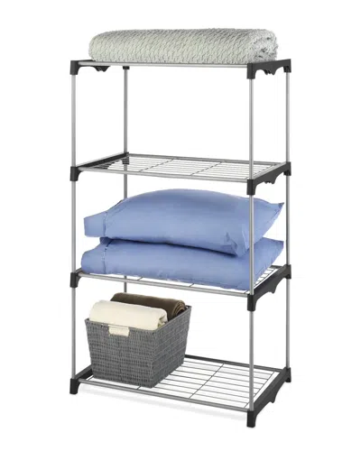 Whitmor 4-tier Closet Shelves In Gray