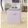 Whitmor Clip & Cube™ Fabric Bin In Lavender