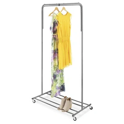 Whitmor Convertible Garment Rack In Chrome