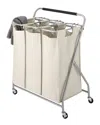 Whitmor Easy-lift Triple Laundry Sorter