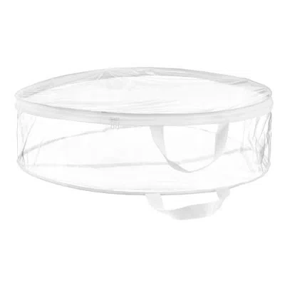 Whitmor Everyday Storage Bag - Stores Two 30-inch Wreaths - 30 Inch - Clear