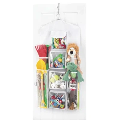 Whitmor Gift Wrap Organizer In Clear