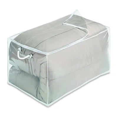Whitmor Jumbo Zippered Storage Bag - Clear