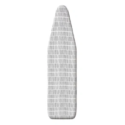 Whitmor Pad/cvr Rvrs- Stripe And Sticks In Gray
