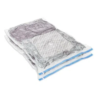 Whitmor Spacemaker Vacuum Bags - Set Of 2 Jumbo Bags In Clear