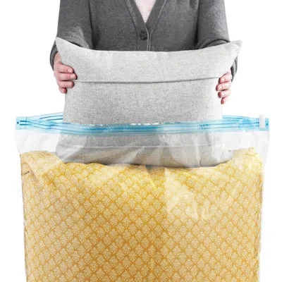Whitmor Spacemaker® Vacuum Storage Bag - White In Clear
