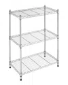 Whitmor Supreme Small 3-tier Shelving Center In Silver