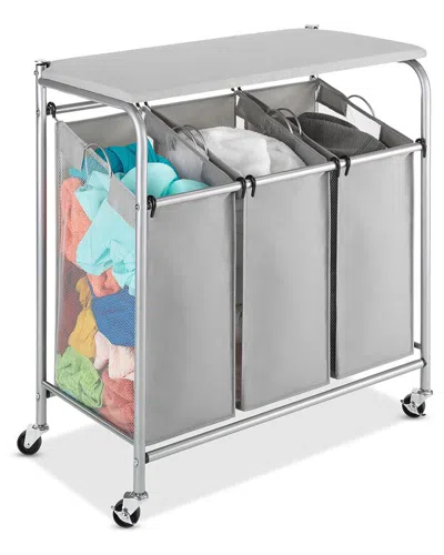 Whitmor Triple Sorter Ironing & Folding Table
