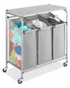 Whitmor Triple Sorter Ironing & Folding Table
