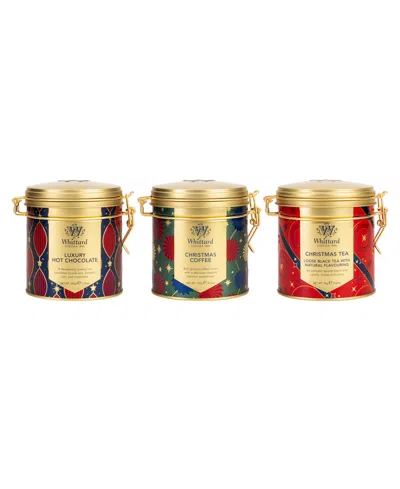 Whittard Of Chelsea Christmas Tea, Christmas Coffee And Luxury Hot Cocoa, 3 Piece In No Color