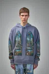 Who Decides War Apparent Hooded Pullover In Blue