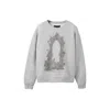 Who Decides War Gray Arc Mirror Sweatshirt In Gray