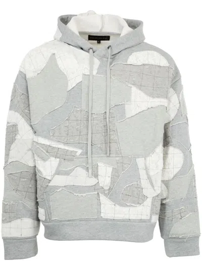 Who Decides War Gray Atom Pullover Hoodie In Grey
