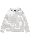 Who Decides War Gray Atom Pullover Hoodie In Grey