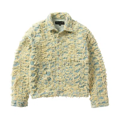 Pre-owned Who Decides War Barren Thread Jacket 'gold' | Men's Size S