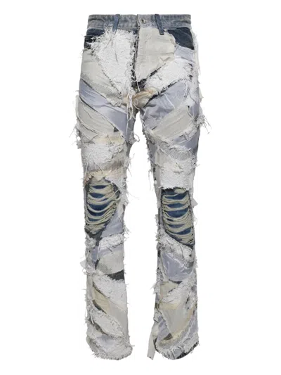 Who Decides War Blue Metal Lace Jeans In Sky