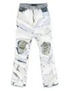 Who Decides War Beach Sand Jeans In White