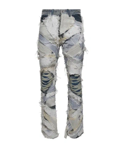 Who Decides War Beach Sand Patchwork Jeans In Multi