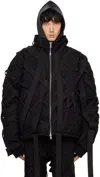 Who Decides War Black Engulfed Bomber Jacket In Coal