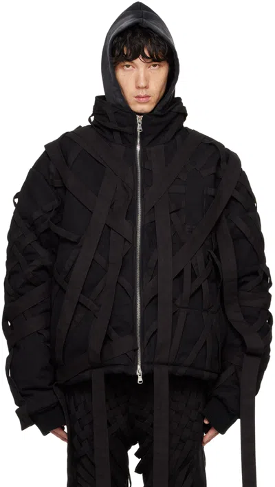 Who Decides War Black Engulfed Bomber Jacket In Coal