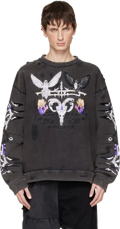 Who Decides War Black Epitome Sweatshirt