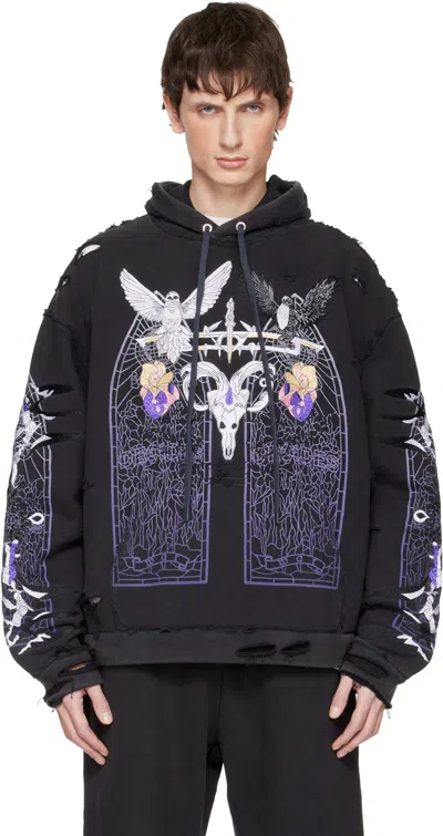 Who Decides War Black Eptiome Hoodie