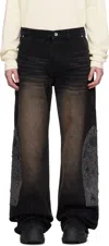 Who Decides War Black Mocha Jeans In Chestnut