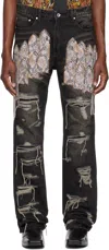 Who Decides War Patched Arch Jeans In Chestnut