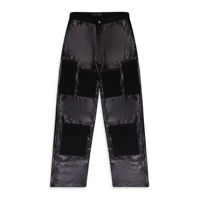 Who Decides War Black Sequin Pocket Trousers