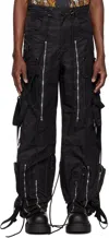 Who Decides War Black String Theory Cargo Pants In Coal