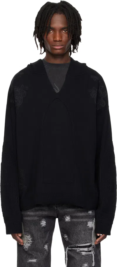 Who Decides War Black Whim Hoodie In Coal
