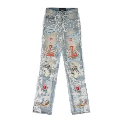 Who Decides War Blue Chalice Straight-fit Jeans