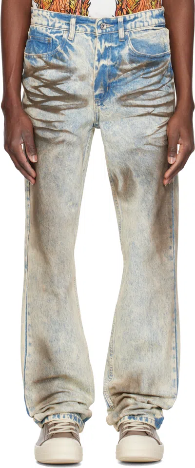 Who Decides War Blue Mechanic Jeans In Denim