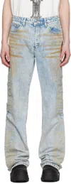 Who Decides War Blue Mechanic Signature Jeans In Denim