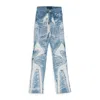 Who Decides War Blue Path Straight Jeans In Blue