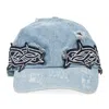 Who Decides War Blue Thorned Baseball Cap In Blue