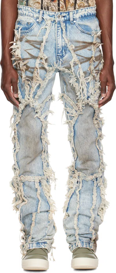 WHO DECIDES WAR BLUE WINDOW RAY JEANS