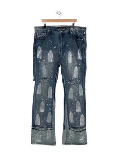 Pre-owned Who Decides War Bootcut Jeans In Blue
