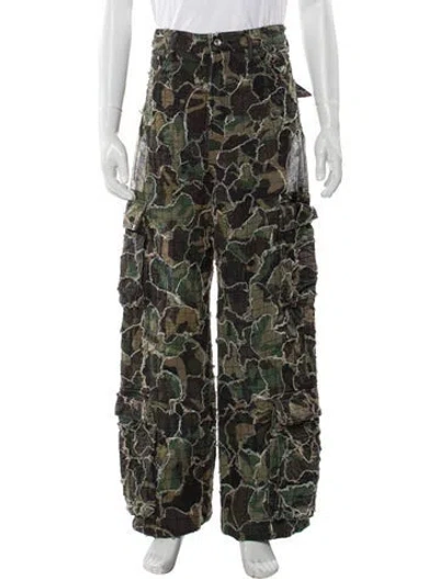 Pre-owned Who Decides War Bootcut Jeans In Green