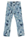 Who Decides War Boro Moto Jeans In Blue